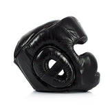 Fairtex HG13 Diagonal Vision Sparring Headguard Black