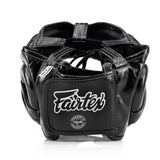 Fairtex HG18 Mexican Sparring Headguard Black