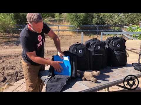 Datsusara Hemp BattlePack 28L Mini zaino nero