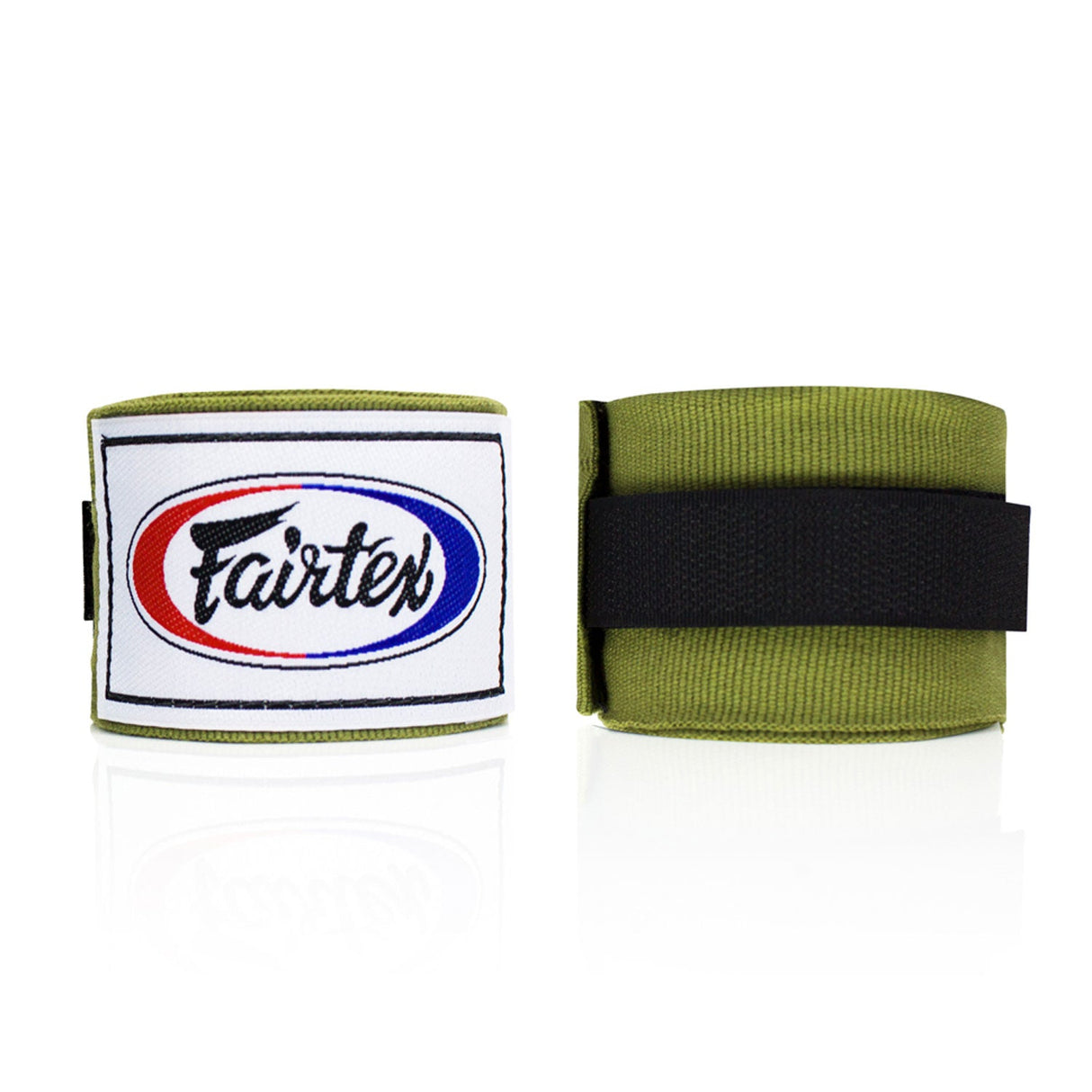 Fairtex HW2 Handwraps 180" (4.5m) Olive Green