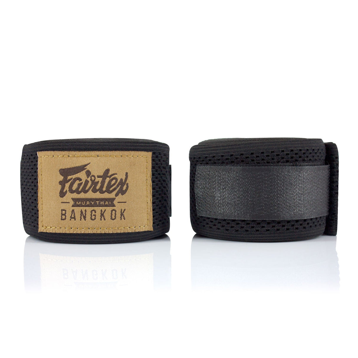 Fairtex HW4 Elastic Mesh Handwraps Black
