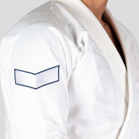 Hyperfly Icon V Wolf Grey BJJ Gi White
