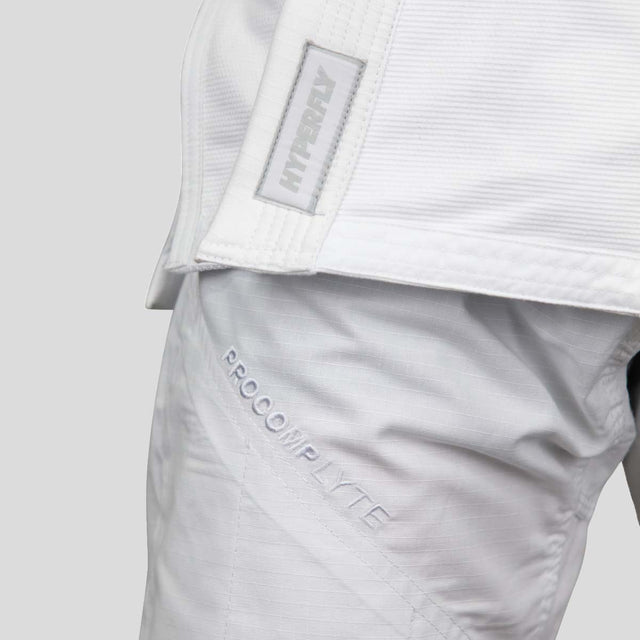 Hyperfly ProComp Lyte Void BJJ Gi White