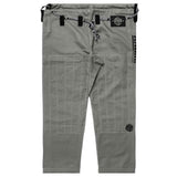 Zwart op grijze tatami vechtkleding estilo zwart label heren bjj gi