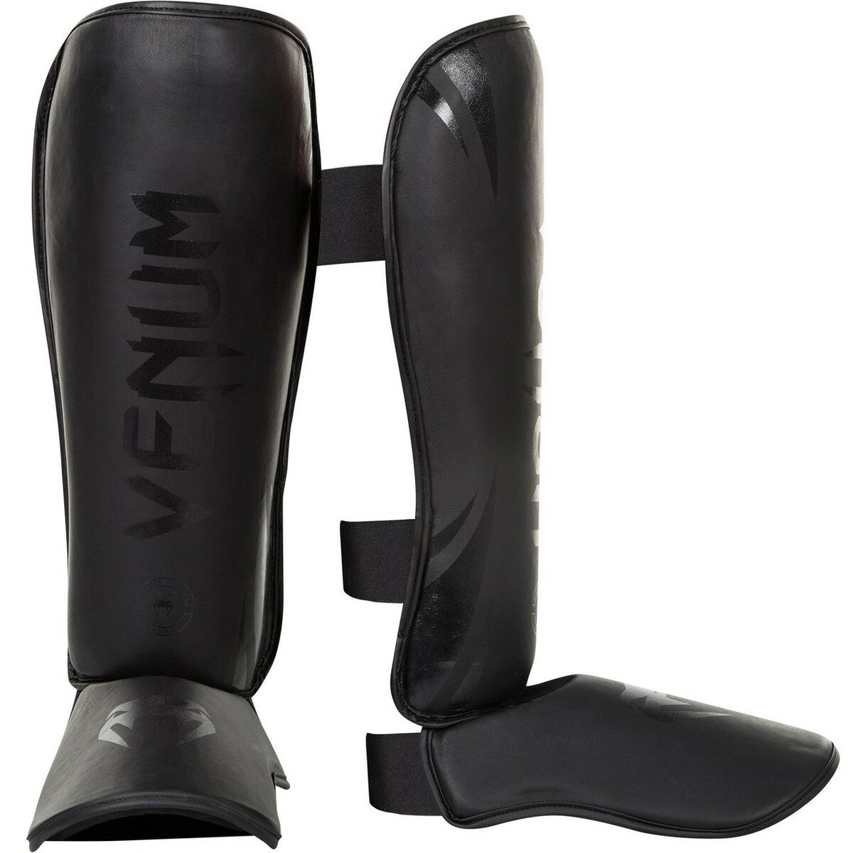 Venum Challenger Shin Guards Matte Black