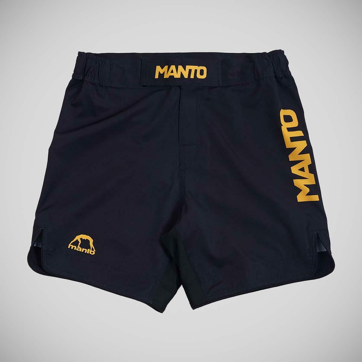 Manto Stripe 2.0 Dövüş Şortları Siyah