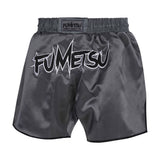Szare/czarne spodenki Fumetsu Combat Muay Thai