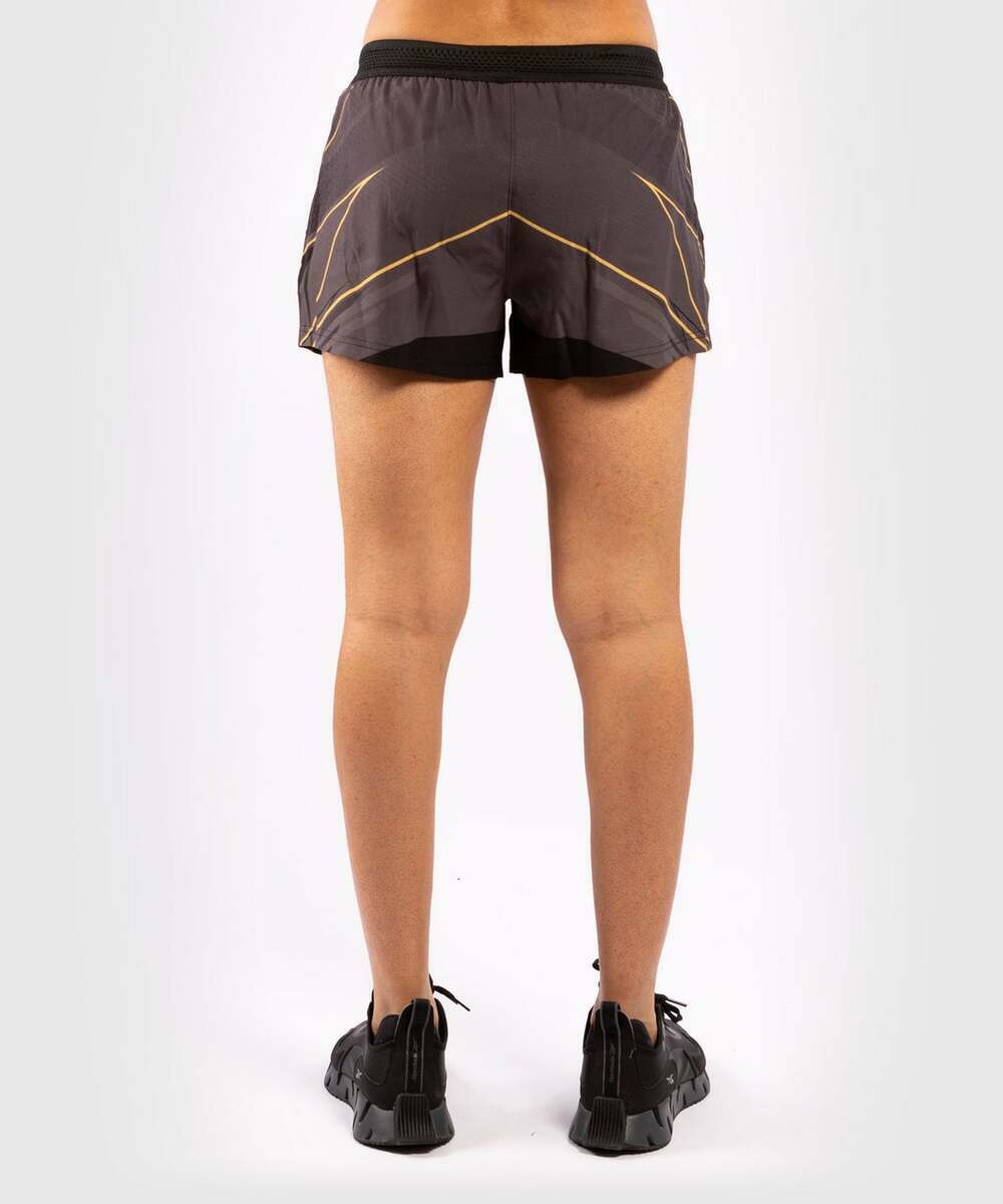 Venum ufc réplica shorts de treinamento feminino preto