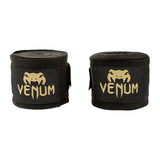 Black/Gold Venum Kontact 4m Hand Wraps