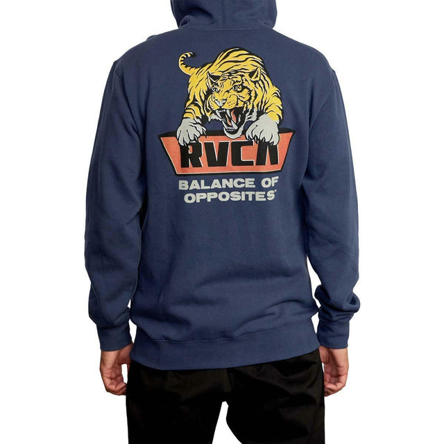 Blue RVCA Clawed Hoodie