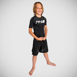 Venum Okinawa 3.0 Kids korte ermet Rash Guard Black