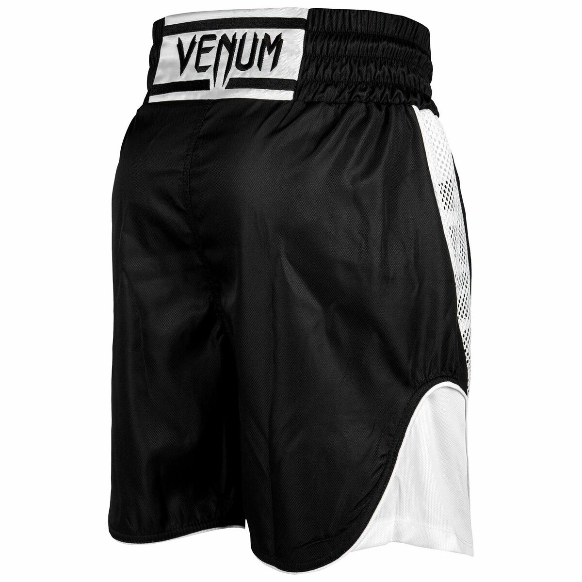 Svart/vit Venum Elit boxningshorts