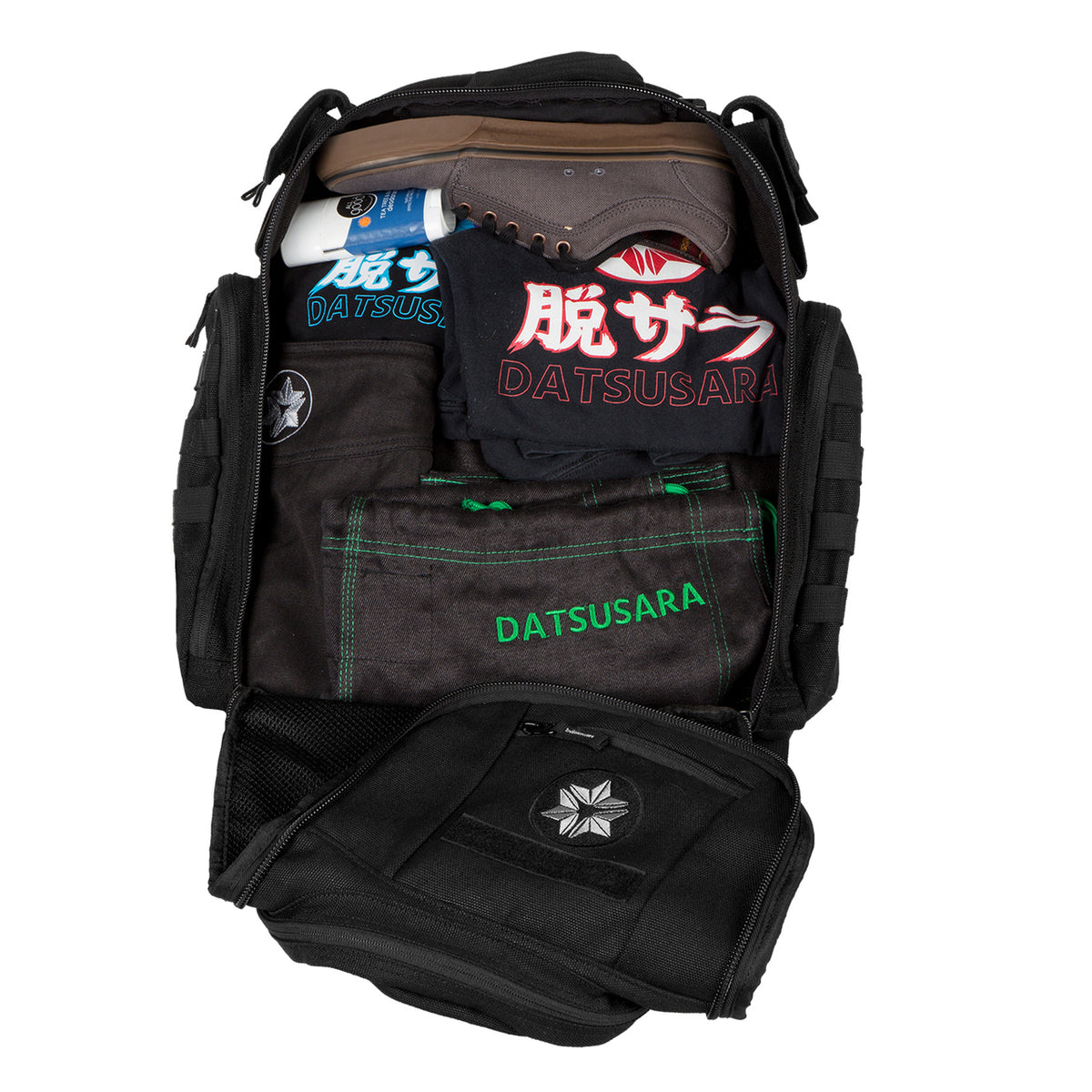 Black Datsusara Hanf 45L Battlepack Core -Rucksack