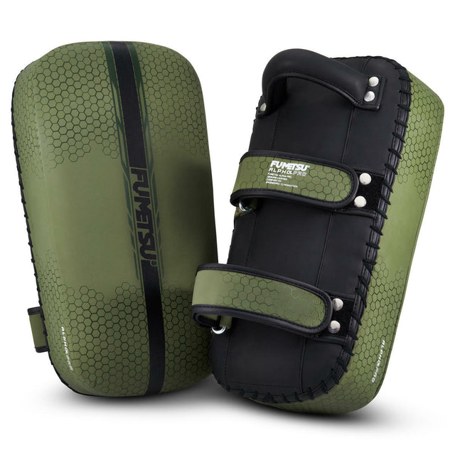 Olive Green/Black Fumetsu Alpha Pro Thai Pads Default Title  