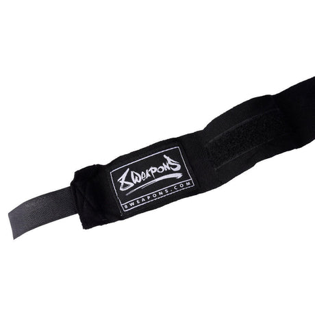 8 Weapons 3.5m Hand Wraps Black
