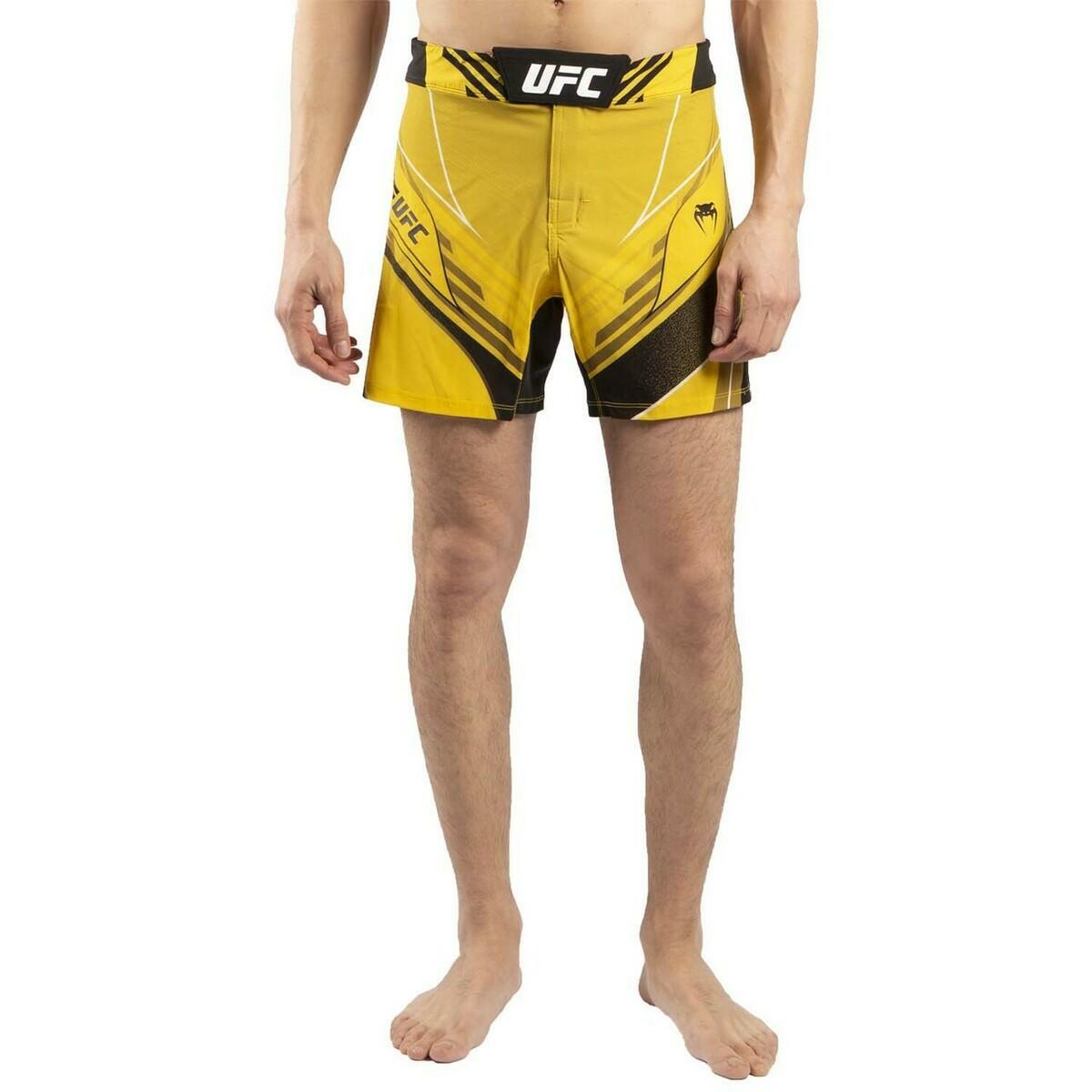 Yellow Venum UFC Pro Line Fight Shorts   