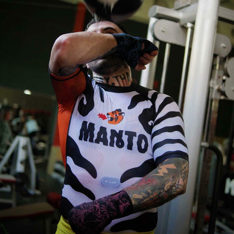 Manto Tigre Rash Guard White