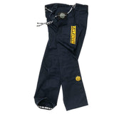 Gold on Navy Tatami Fightwear Estilo Black Label Mens BJJ GI