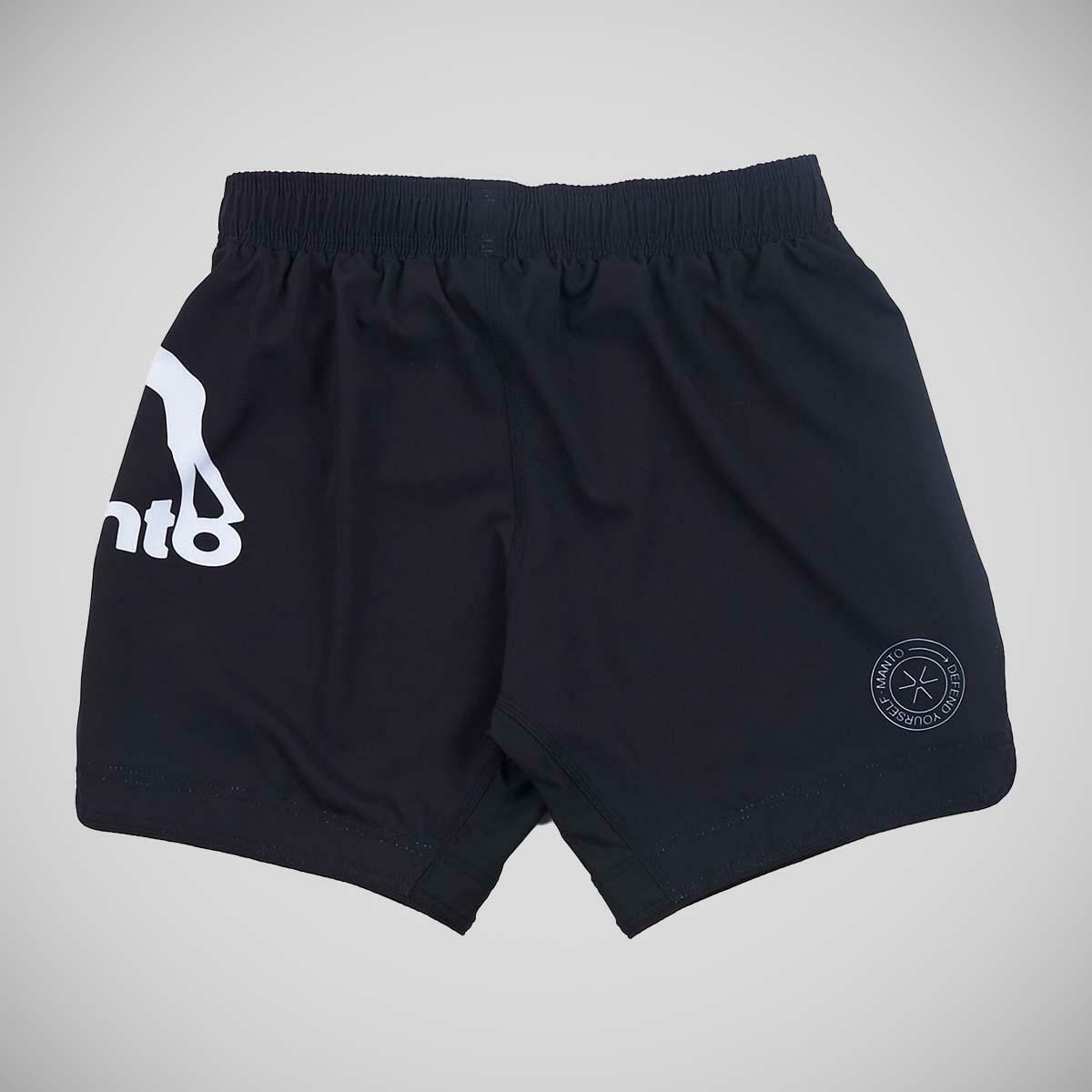 Shorts de luta essenciais do Manto Black