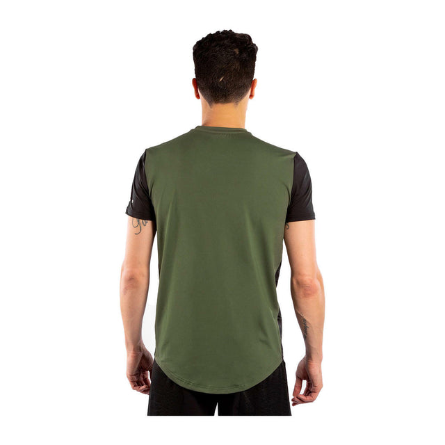 Khaki/Silver Venum Classic Evo Dry Tech T-Shirt
