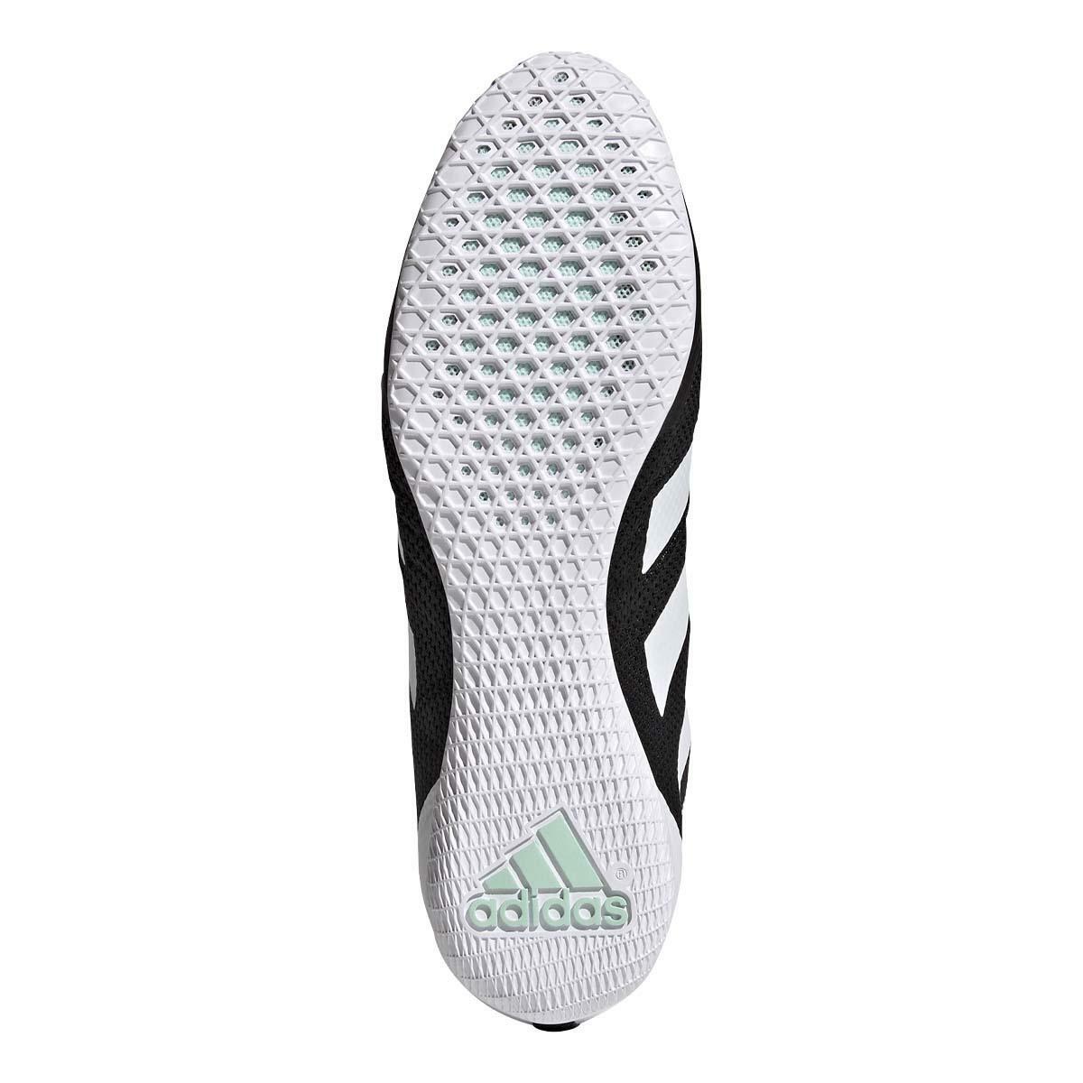 Black-White Adidas Speedex 18 Boxing Boots