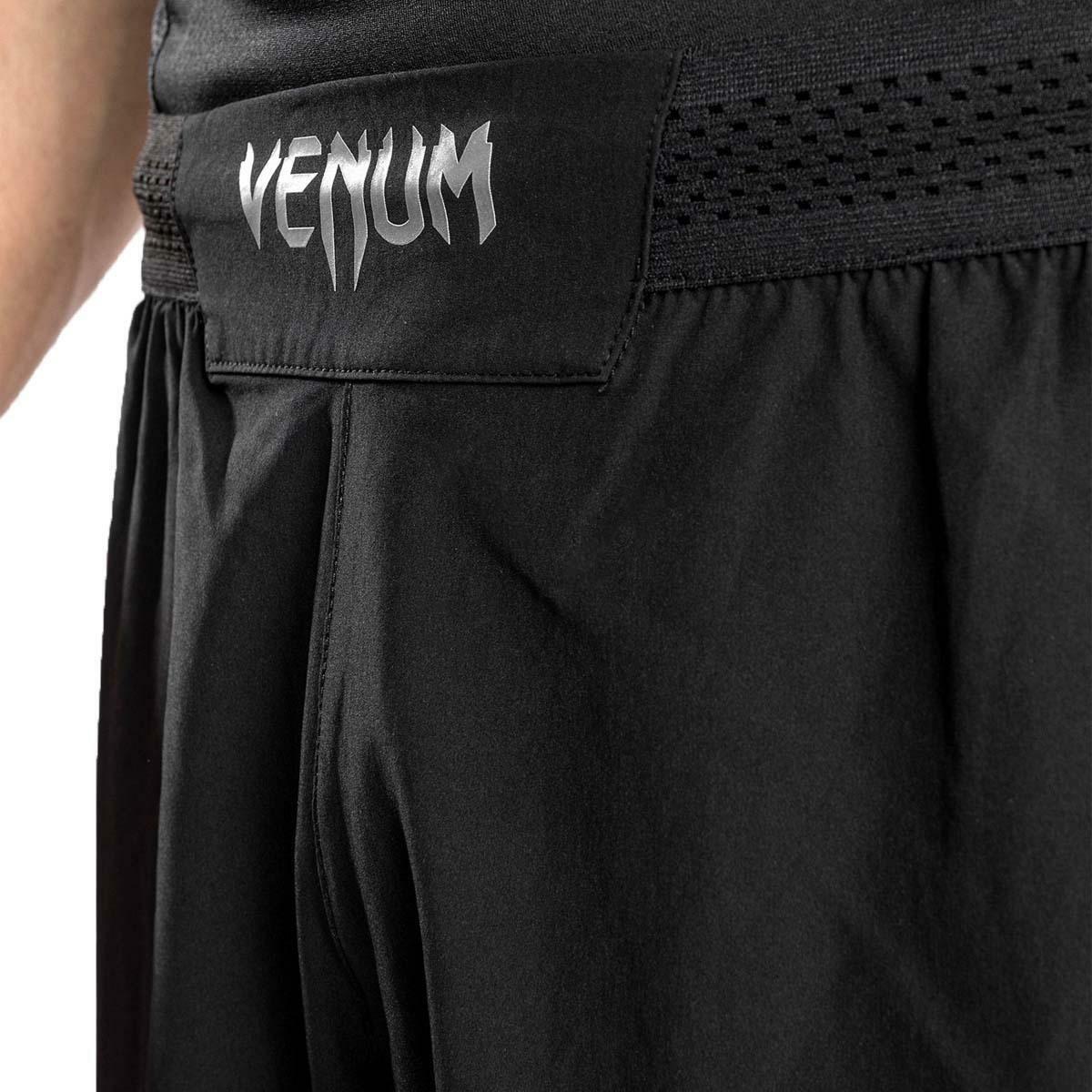 Black/Grey Venum Tempest 2.0 Fight Shorts   