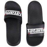 Schwarze Tatami -Kampfweise -Schieberegler