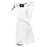 Weiß auf weißer Tatami Fightwear Estilo Black Label Mens Bjj Gi