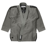 Zwart op grijze tatami vechtkleding estilo zwart label heren bjj gi