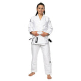 Weiß/grau Tatami Fightwear Estilo Black Label Ladies Bjj Gi