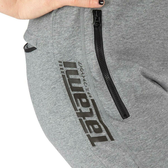 Grey/Black Tatami Ladies Logo Joggers