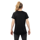 Schwarzer Tatami-Kampfweise Damen Dry Fit T-Shirt