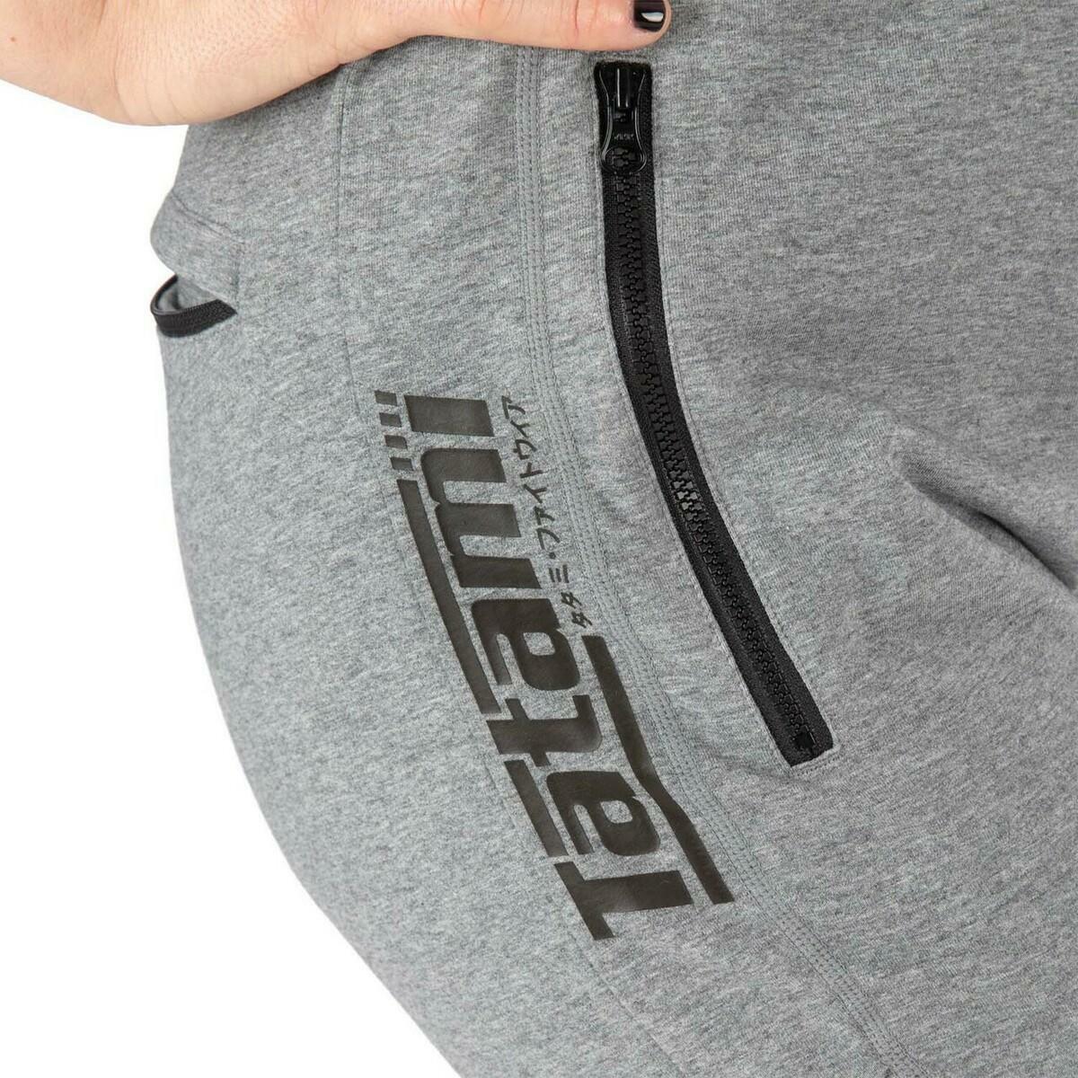 Grey/Black Tatami Ladies Logo Joggers   