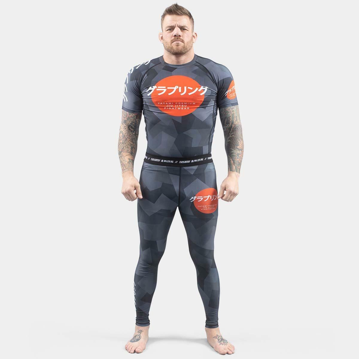Tatami Onyx Grappling Spats Black Camo