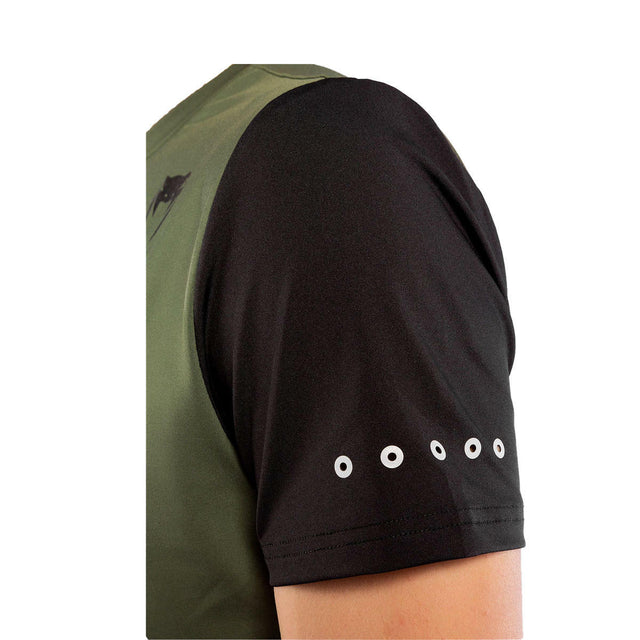 Khaki/Silver Venum Classic Evo Dry Tech T-Shirt