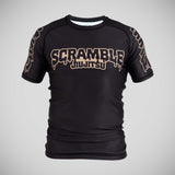Scramble Drip Logo Rash Guard Black