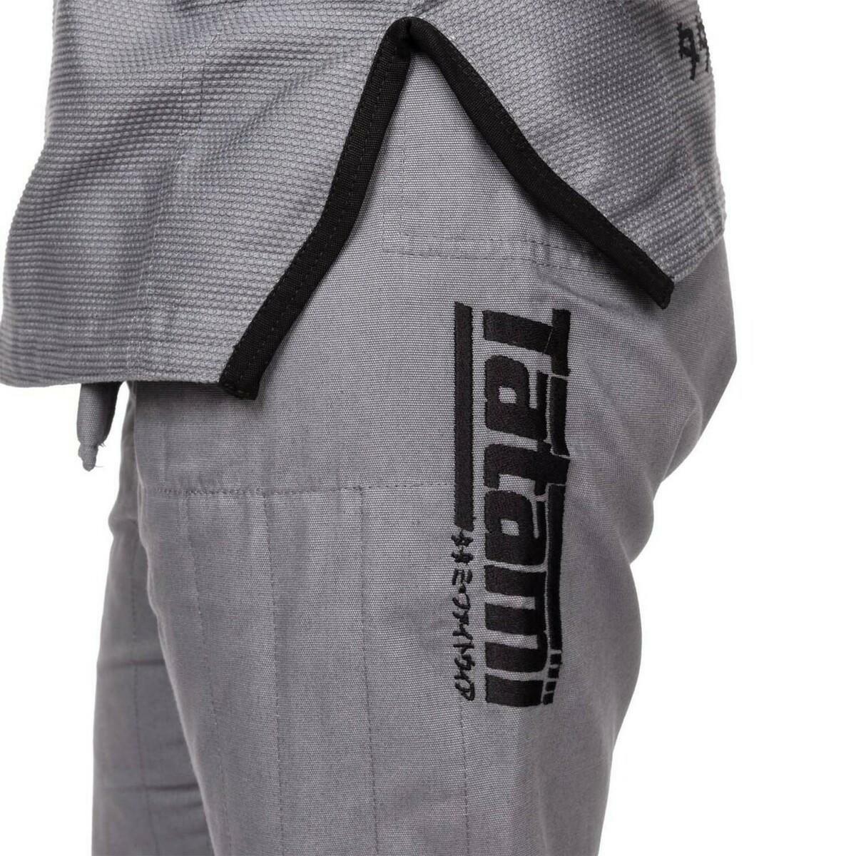 Grey/Black Tatami Fightwear Estilo Black Label Ladies BJJ Gi   