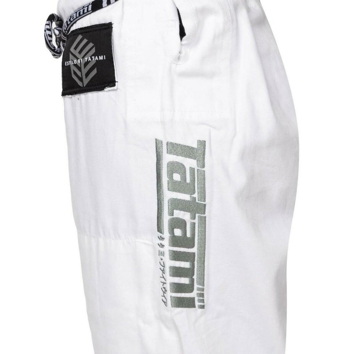 Weiß/grau Tatami Fightwear Estilo Black Label Ladies Bjj Gi