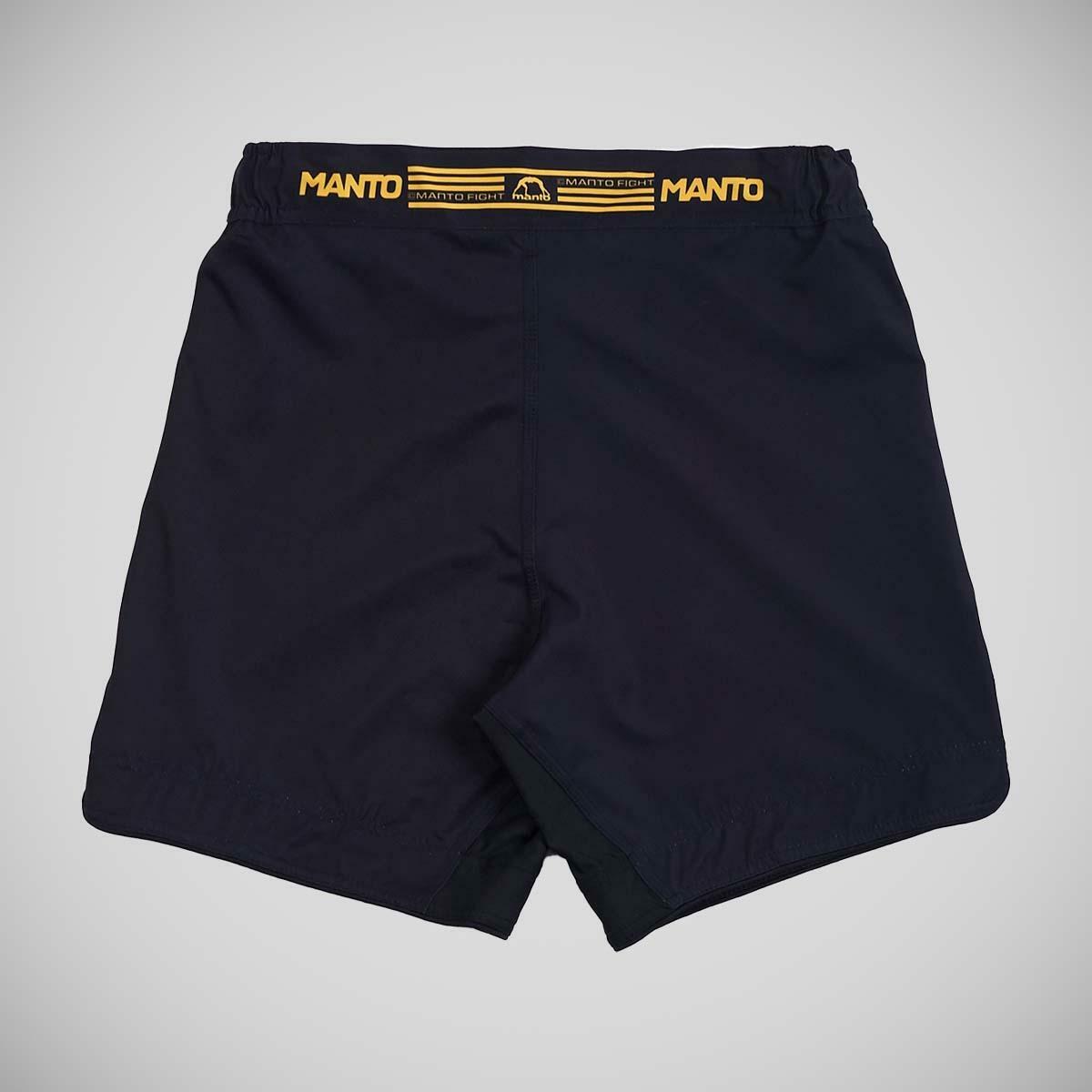 Manto Stripe 2.0 Dövüş Şortları Siyah