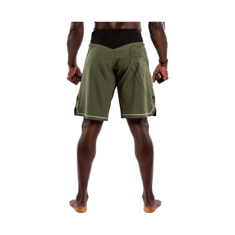 Khaki/Silver Venum Light 4.0 Fight Shorts