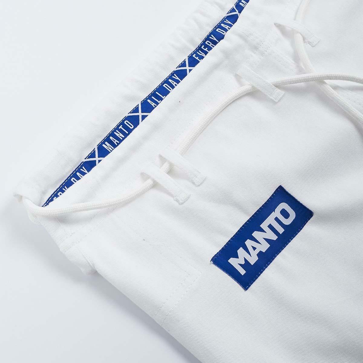Manto x4 bjj gi weiß