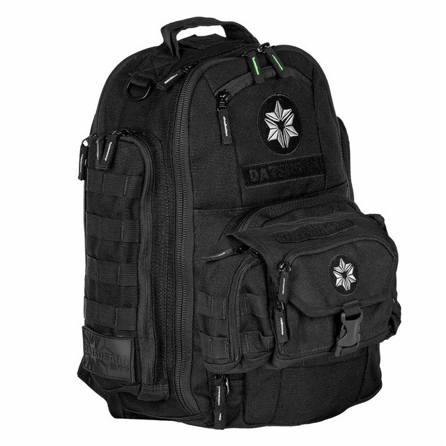 Black Datsusara Hemp 45L Battlepack Core Backpack