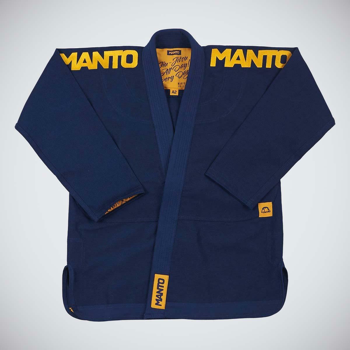 マントX4 BJJ GI海軍