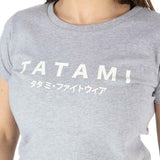 Grey Tatami Fightwear Ladies Katakana T-Shirt