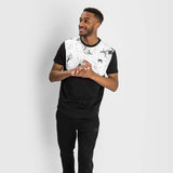 تي شيرت ليزر فينوم أسود/أبيض رخام