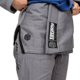 Tatami Fightwear Estilo Black Label Ladies Bjj Gi Gray/Schwarz