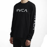 RVCAビッグRVCAロングスリーブTシャツ