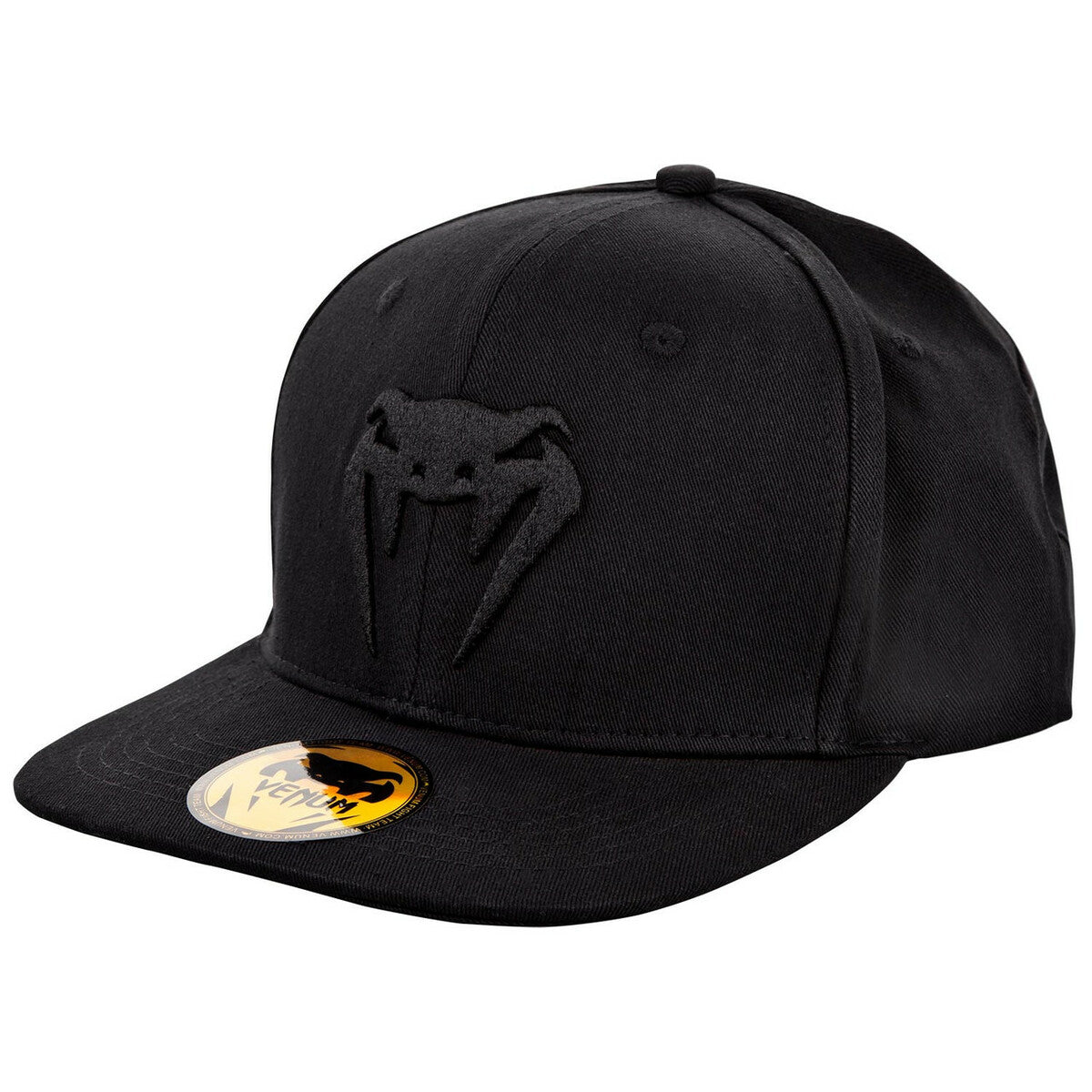 Venum Klassieke snapback -pet zwart/zwart