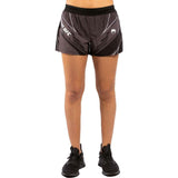 Venum ufc réplica shorts de treinamento feminino preto