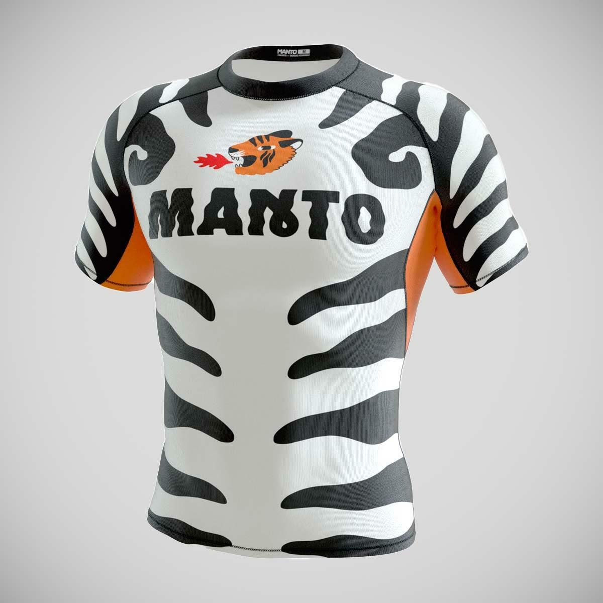 Manto Tigre Rash Guard White